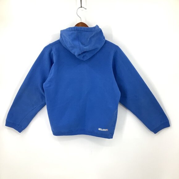 Hurley Hoodie Women's Blue Medium Cotton Blend Pullover Sweatshirt - Picture 6 of 10
